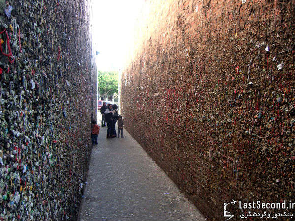 عجیب ترین دیوار دنیا، دیوار آدامسی + تصاویر 1