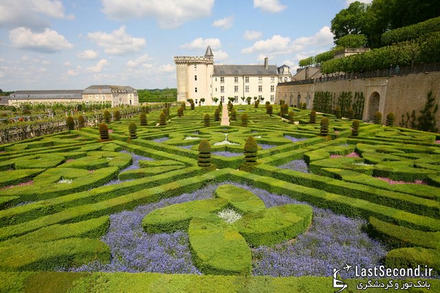 باغ زیبا و باستانی ویلاندری در فرانسه 