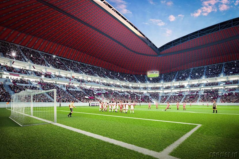  البیت قطر زیباترین استادیوم فوتبال در جهان 