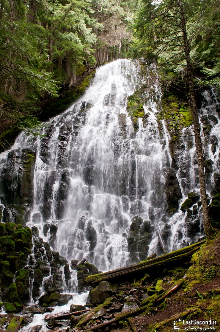  رامونا، آبشاری در دل جنگل کوهستانی  