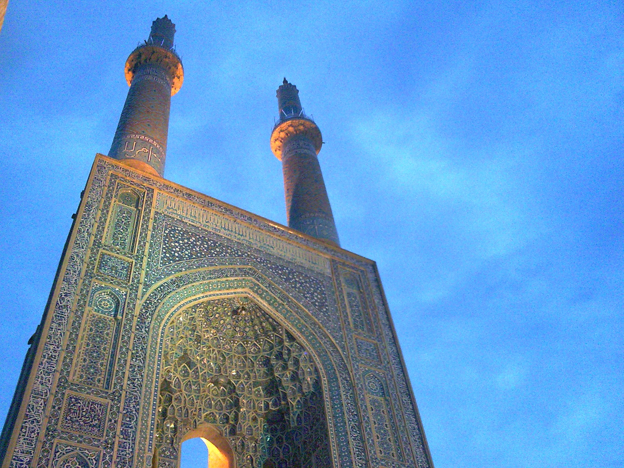  مسجد جامع یزد؛ بلندترین مناره جهان 