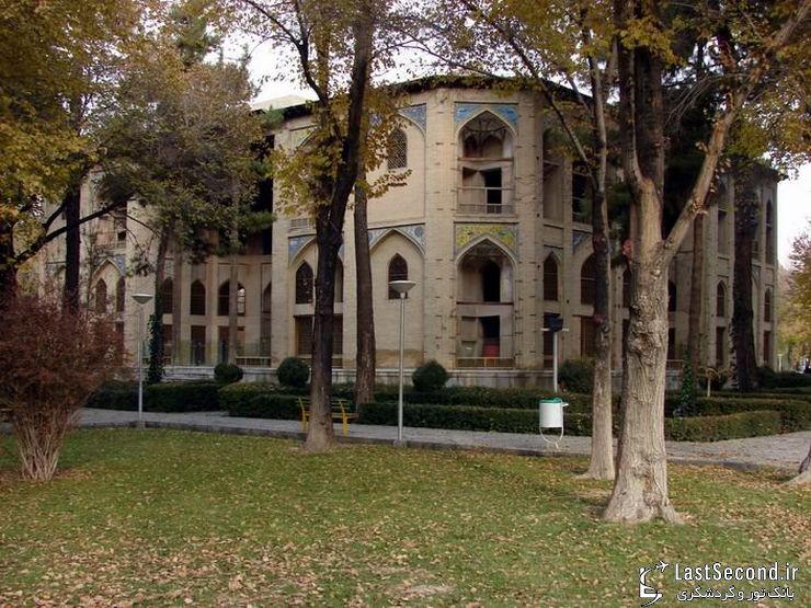عکس از تالار هشت بهشت در اصفهان